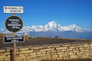Ghorepani Poonhill Trek Route